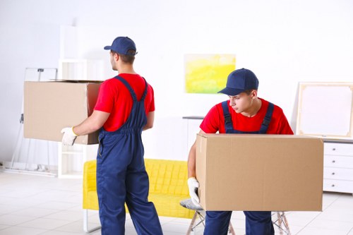 Careful packing and loading for flat removals in Wimbledon