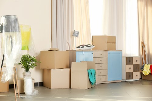 Office relocation team planning a business move in Wimbledon
