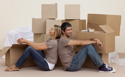 Moving truck covering Wimbledon and nearby South West London areas