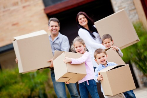 Van transport for office items in Wimbledon