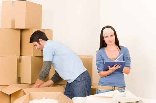 Removal truck service for residential and commercial moves in Wimbledon