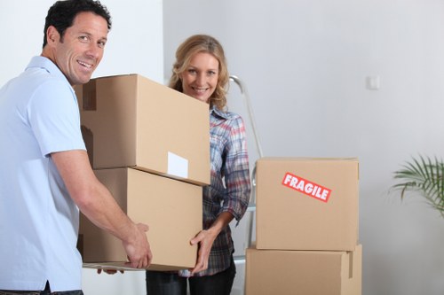 Organised Wimbledon removals with furniture transport
