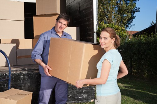 Local house movers assisting with a family move in Wimbledon