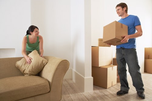 Local moving crew handling a flat removal in Wimbledon